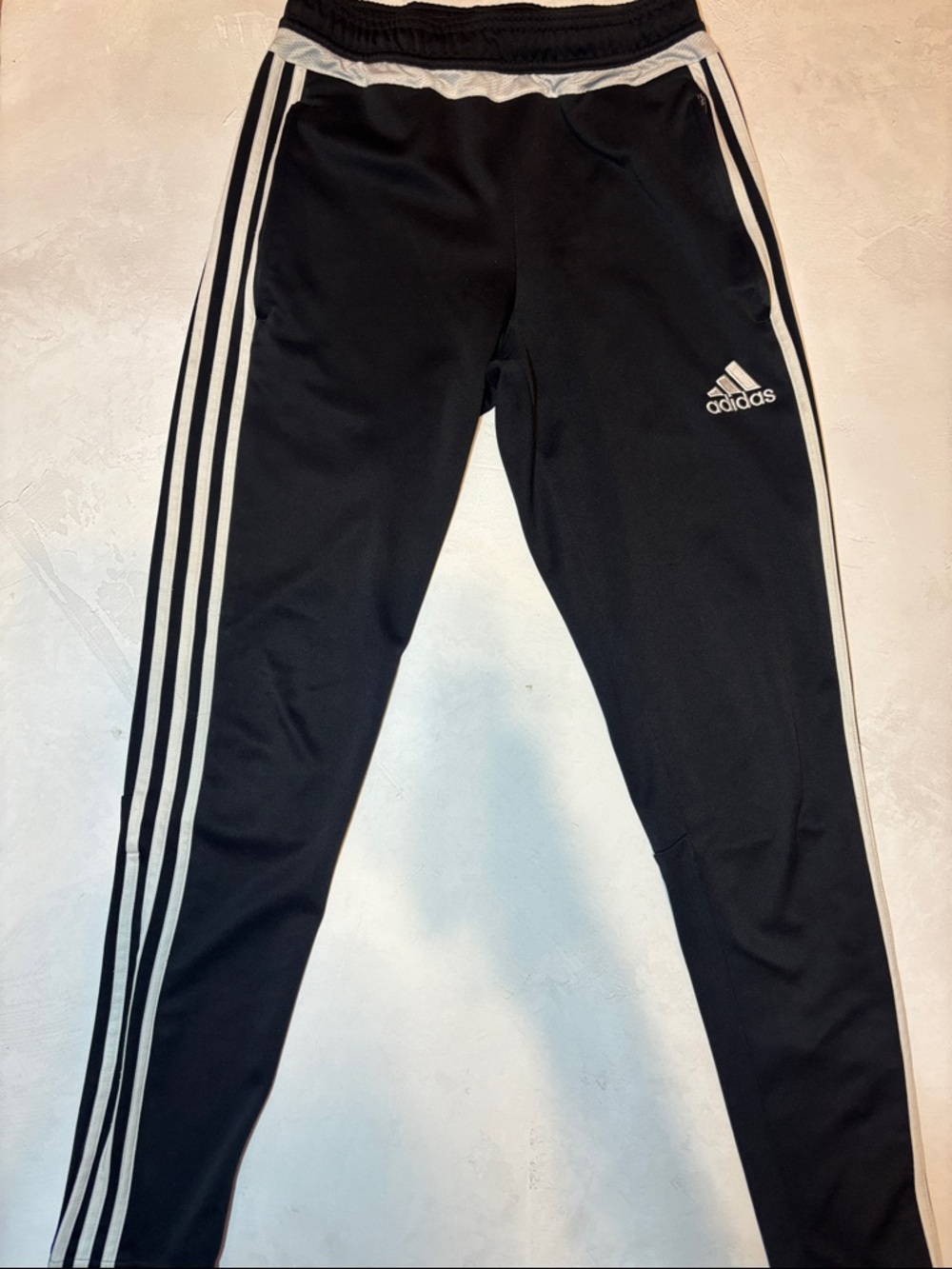 adidas Black Tiro Pant joggers, men’s small, soccer, track